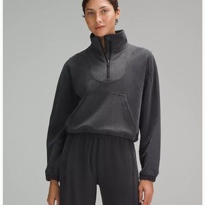 COPY - - Brushed Softstreme ribbed half zip